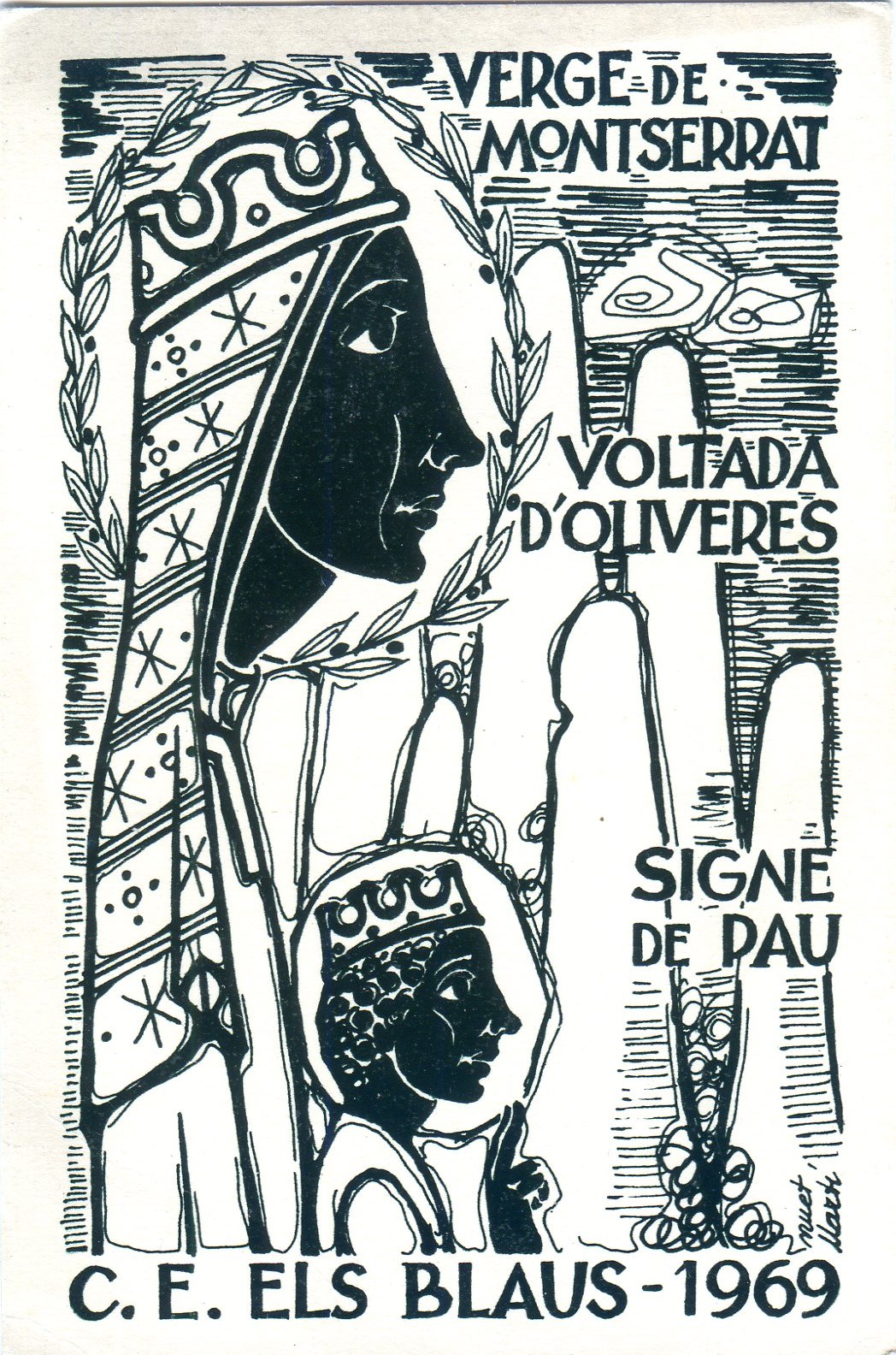 C.E. ELS BLAUS - 1969 - Portada